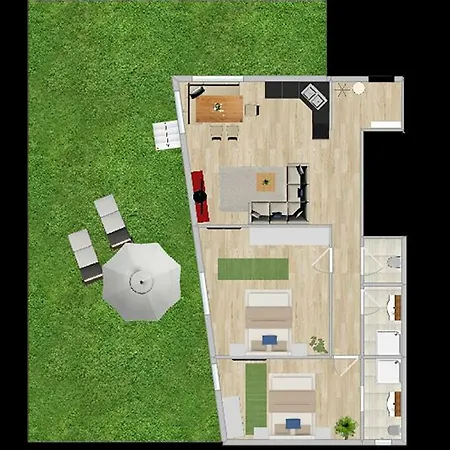 公寓 Alpenzauber 阿泽皮茨陶